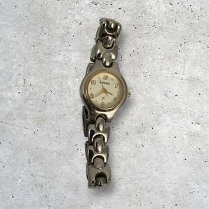 Fossil F2 Water Resistant ES 8826 Analog Watch Silver Tone Women‎